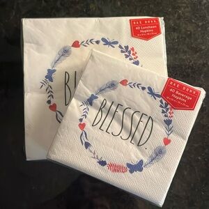 Rae Dunn Blessed Napkins